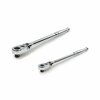 Tekton 3/8, 1/2 Inch Drive Flex Head Quick-Release Long Ratchet Set, 2-Piece 12, 14 in. SRH99301